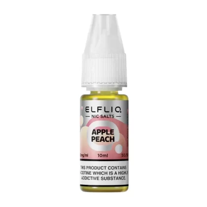 Apple Peach By Elfbar Elfliq Nic Salt 10ml - 5mg