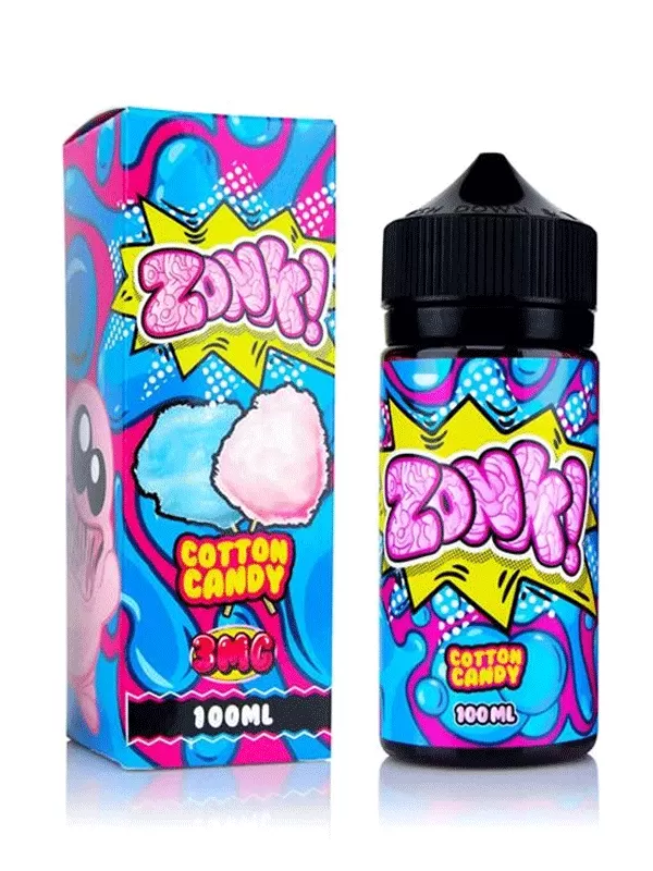 ZONK Cotton Candy E-Liquid 120ml - 0mg