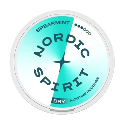 Spearmint Nordic Spirit Nicotine Pouches - 12mg - Vape Product (D01657)