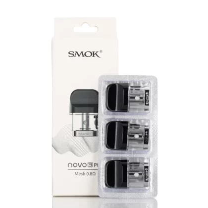 SMOK Novo 3 Replacement Pod Cartridge 1.7ml (3pcs/pack) - Ecigpremium