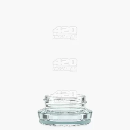 Clear Glass Concentrate Containers | 38mm – 7mL – 240 Count