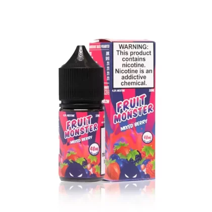 Fruit Monster Salt E-Liquid – Mixed Berry – 30ml