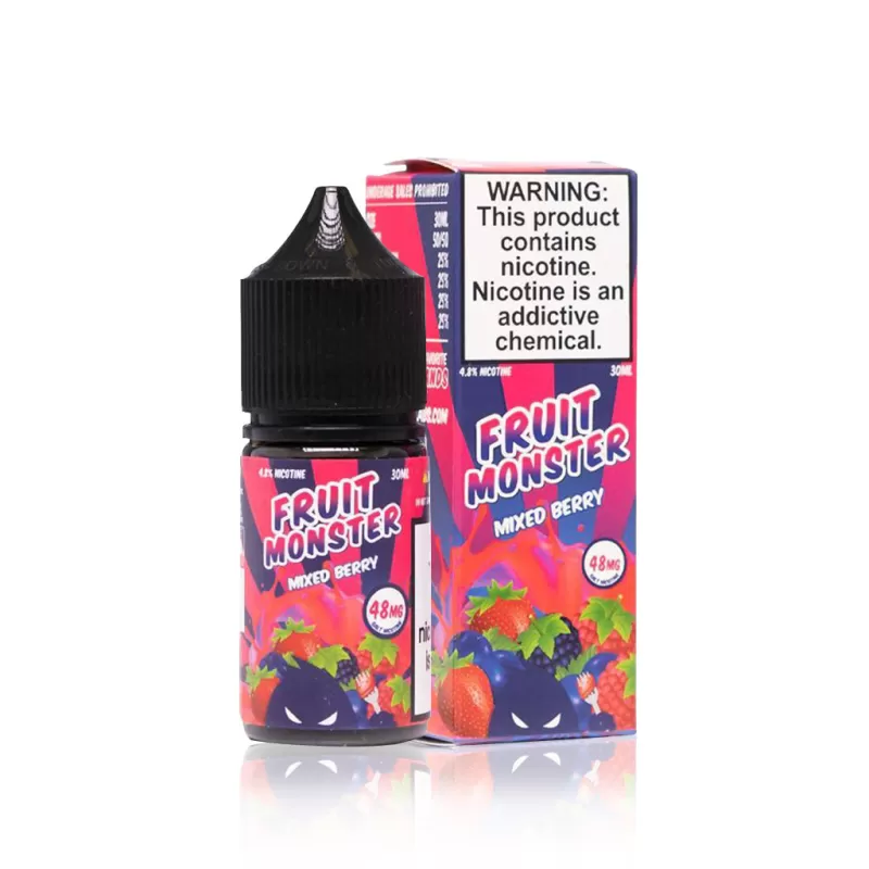 Fruit Monster Salt E-Liquid – Mixed Berry – 30ml