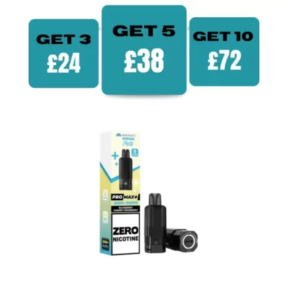 Hayati Pro Max Plus 6000 Prefilled Pod Zero Nicotine - £8.99 or 3 for £24 - Juicy Peach