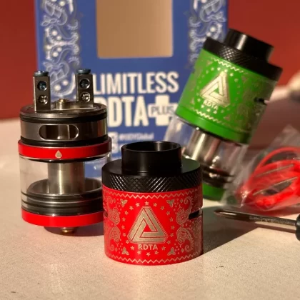 Ijoy Limitless RDTA Plus 25mm Legit - Red