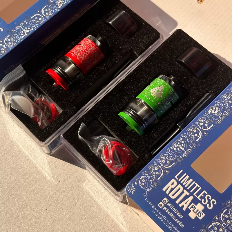 Ijoy Limitless RDTA Plus 25mm Legit - Red - Image 2