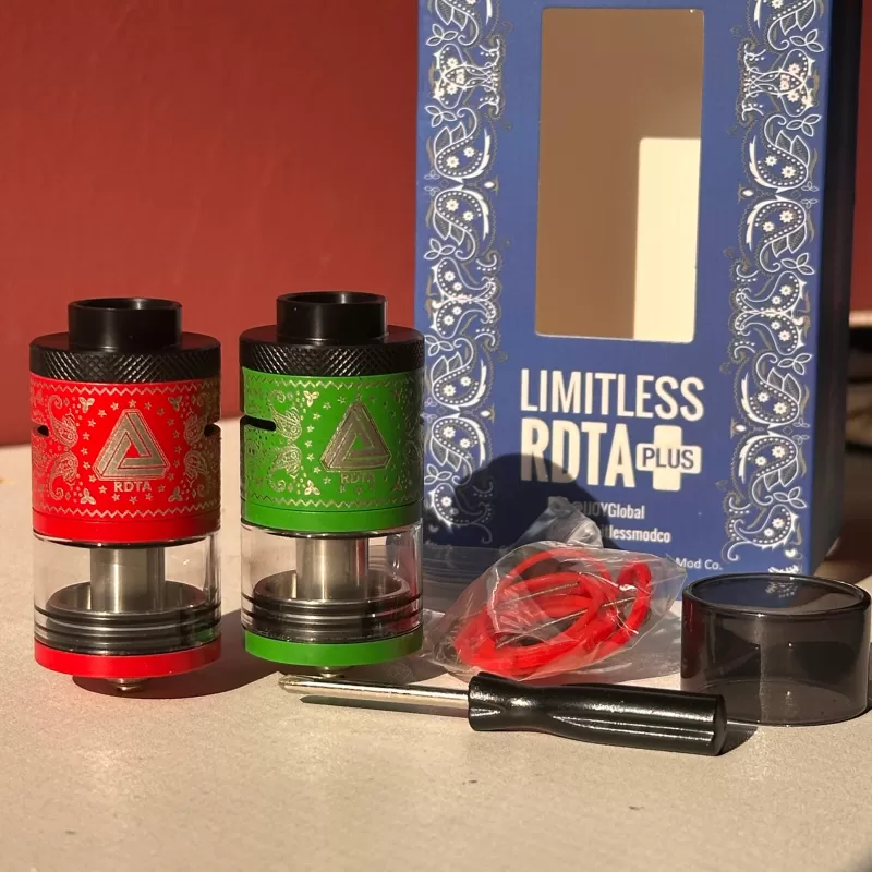 Ijoy Limitless RDTA Plus 25mm Legit - Red - Image 3