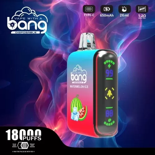 Original Bang Rocket Dual Mesh Disposable Vape 18000 Puffs ( Worldwide)