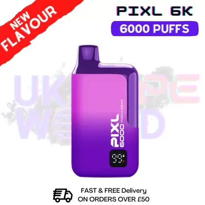 Purple Dream Pixl 6000 6K Puff Disposable Bar – Only £9.99
