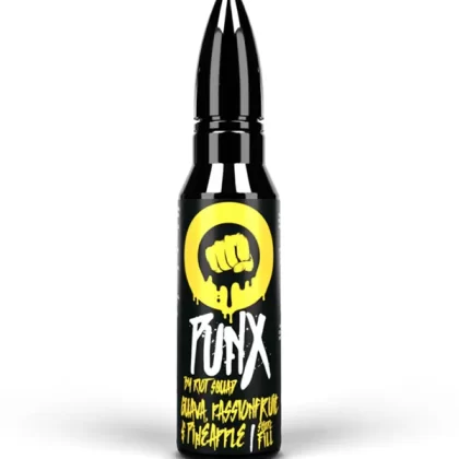 Riot Squad PUNX Guava Passion Fruit Pineapple E-Liquid 60ml - 0mg (No Nic)