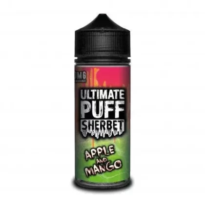 Apple & Mango Sherbet By Ultimate Puff E-Liquid 100ml Shortfill