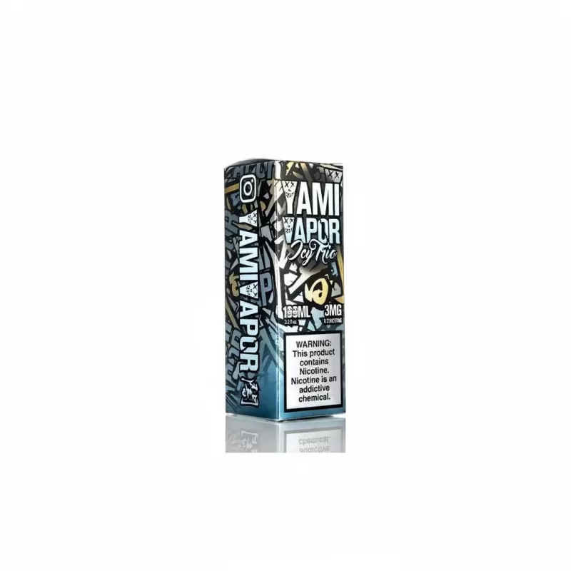 Yami Vapor Icy Trio – Strawkiwi Lychee Menthol E-juice 100ml - Image 3