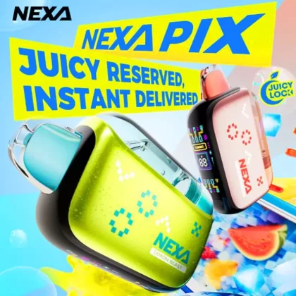 NEXA PIX 35K Puff Disposable Device - 35,000 Puffs - Peach Dive