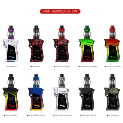 SMOK MAG 225W Starter Kit Right-Handed Edition With TFV12 Prince Tank 8ML - Navy Blue Black / EU Edition-Right