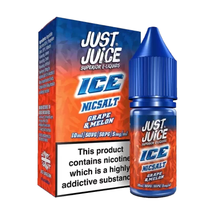 Grape & Melon Ice Nic Salt by Just Juice - 20mg (Discontinued)
