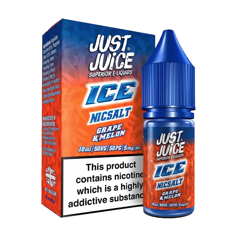 Grape & Melon Ice Nic Salt by Just Juice - 20mg (Discontinued)