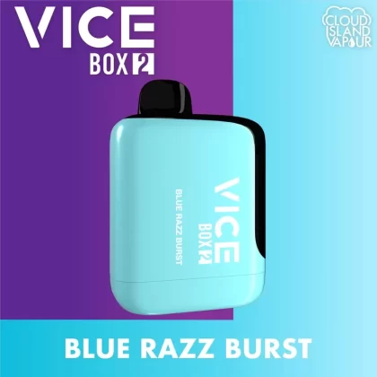 VICE BOX 2 70K Disposable Vape – Blue Razz Burst