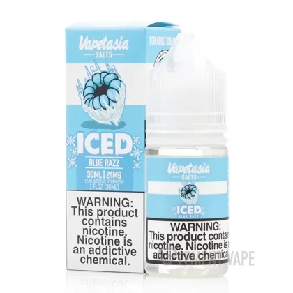ICED Blue Razz – Vapetasia Salts – 30mL