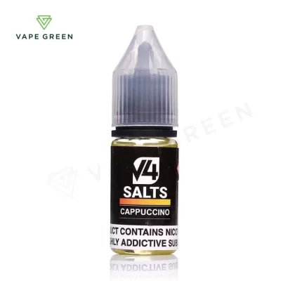 Cappuccino Nic Salt E-Liquid by V4 Vapour - Eliquidsupply