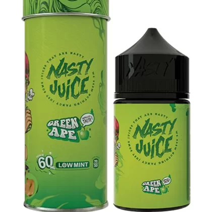 Nasty Juice Green Ape E-Liquid 60ml - 3mg (1 x Nic shot)