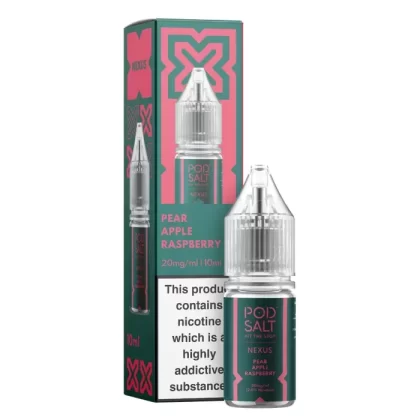 Pear Apple Raspberry – Pod Salt Nicotine Salt E Liquid – 10ml – TPD - Vapestorm Co