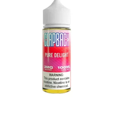 Sale $12.49 – Pure Delight By Saveurvape – Clap Back TF-Nic 100mL