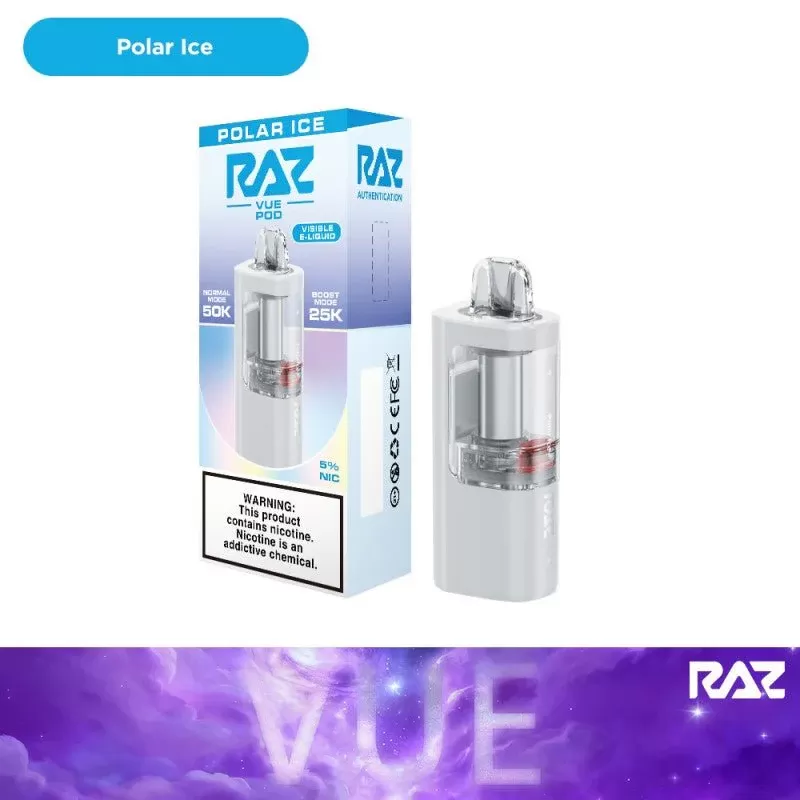 RAZ VUE Disposable Polar Ice (POD ONLY)