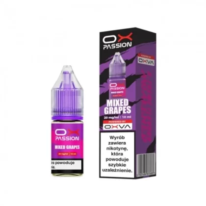 Liquid OXVA OX Passion Salt 10ml 20mg Mixed Grapes