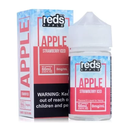 Reds Strawberry Iced by Reds Apple Series 60ml - 0MG
