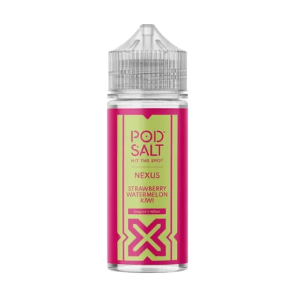 Pod Salt Nexus Strawberry Watermelon Kiwi 100ml Vape Juice - O Nic Shots