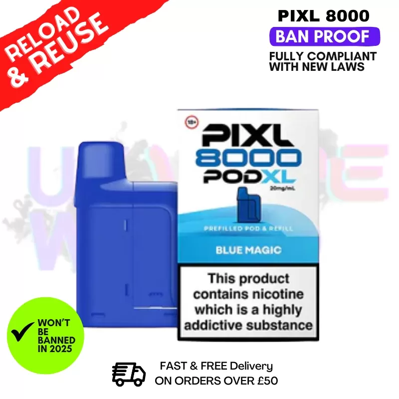 Blue Magic Pixl 8K Replacement Pods (Refil Pack)