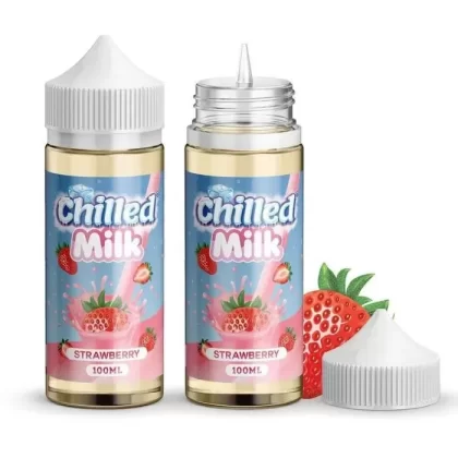 Strawberry E-Liquid by Chilled Milk - Ecigdepot