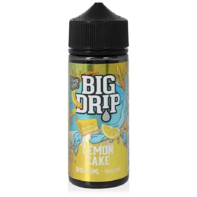 Doozy Vape Co Lemon Cake E Liquid – Big Drip Series (100ml Short Fill)