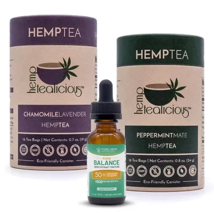 Tincture and Teas by Pure Hemp Botanicals