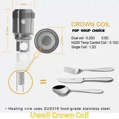 Uwell Crown Coils (4pk)
