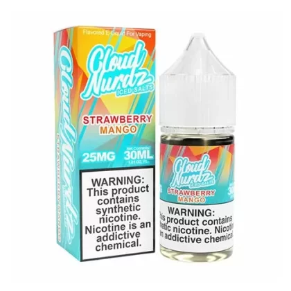 Strawberry Mango Ice by Cloud Nurdz Salt 30ml by