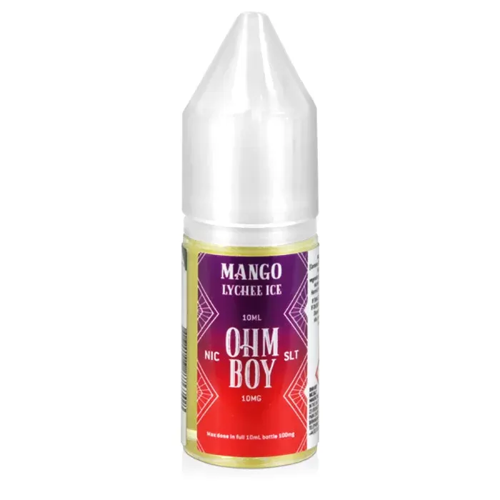 Ohm Boy E-liquids SLT Mango Lychee Ice