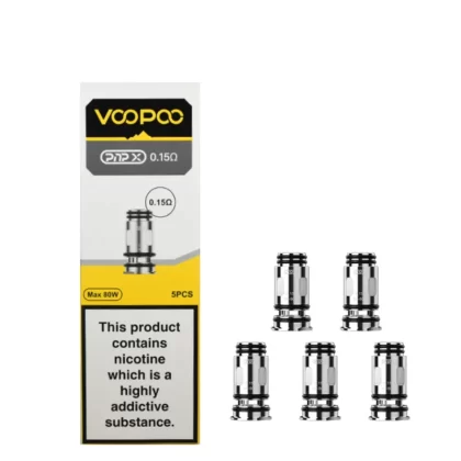Voopoo PnP X Replacement Coils – Pack Of 5 - Vape Co