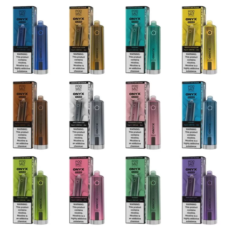 POD SALT Onyx Cloud 25000 Puffs Disposable - Vapesmokezone