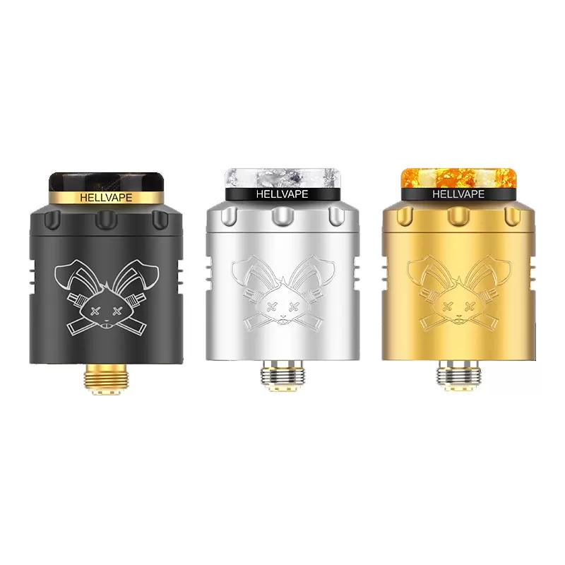 Hellvape Dead Rabbit 3 RDA Atomizer (6th Anniv EDN) - Black Gold