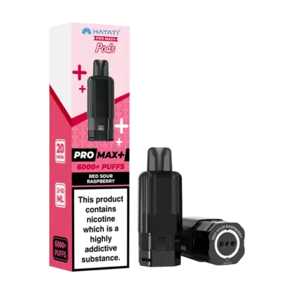 Red Sour Raspberry Hayati Pro Max+ Refill Pack - Vapeshop Co