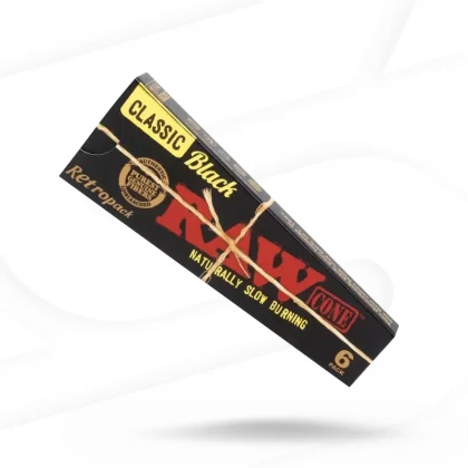 Raw Black Cones Retropack