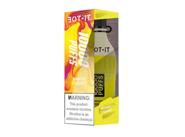 BOT-IT 10000 Rechargeable Disposable Device by Blitz – 10000 Puffs - Mango Yogurt - Image 3