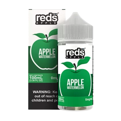 Reds Apple Watermelon eJuice - Vape Product; Vape Product, Vape Product; 7 Daze