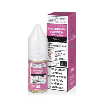 Glas Basix Caribbean Passion Nic Salt E-Liquid - Vapestreams Co