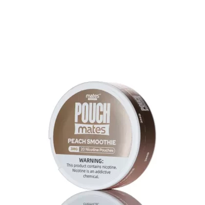 Pouch Mates Peach Smoothie Nicotine Pouches - Vape Product, Vape Product (6CFF8B)