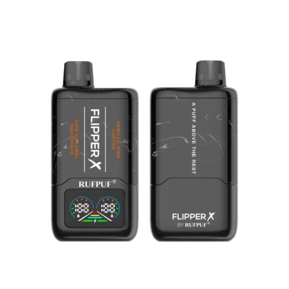 Rufpuf Flipper X Disposable – Vanilla Iced Coffee + Iced Caramel Macchiato 50mg (20000Puffs)