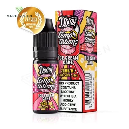 Ice Cream Cake Nic Salt E-Liquid by Doozy Temptations - Eliquidsupply