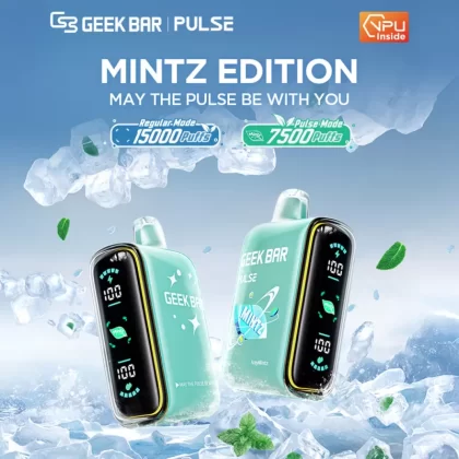 Geek Bar PULSE 15K Mintz Edition Disposable Device - 15000 Puffs
