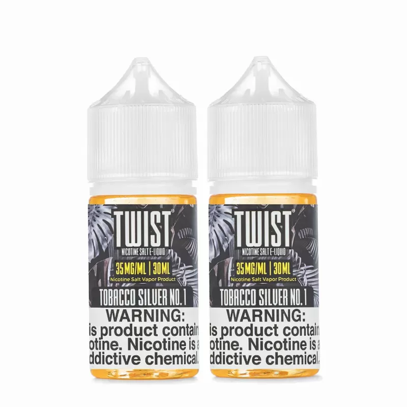 Twist Salt Nic – Tobacco Silver No. 1 60mL Blend Pre-Steeped